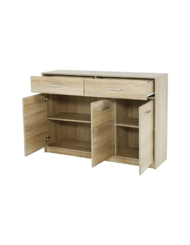 Comodă 3D2S, dormitor copii, 123.2x34.3x85.5 cm, PAL melaminat | MobilaOK