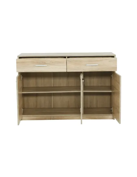 Comodă 3D2S, dormitor copii, 123.2x34.3x85.5 cm, PAL melaminat | MobilaOK