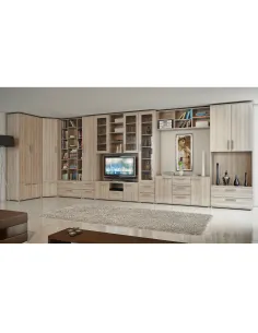 Dulap TV DUNAJ, living, 90 x 190.8 x 47 cm, PAL melaminat | MobilaOK 2