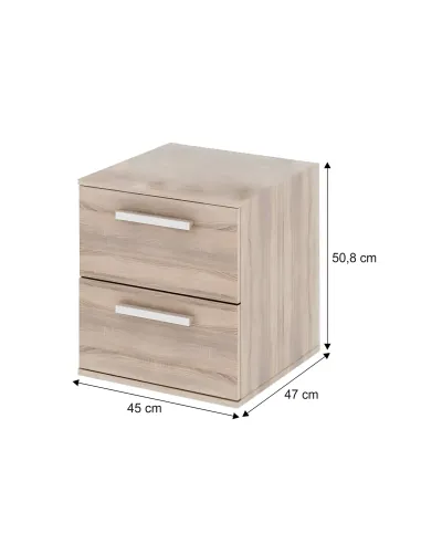 Dulap DUNAJ TIPUL9 pentru hol/dormitor, 45x50.8x47 cm, PAL melaminat | MobilaOK