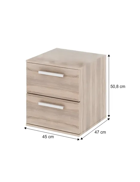 Dulap DUNAJ TIPUL9 pentru hol/dormitor, 45x50.8x47 cm, PAL melaminat | MobilaOK