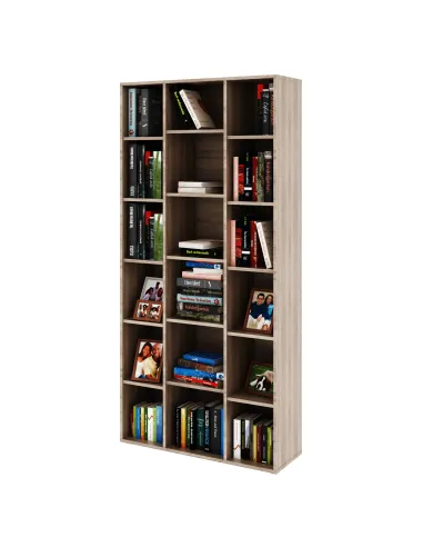 Dulap DUNAJ, living, 90x190.8x32 cm, PAL melaminat | MobilaOK
