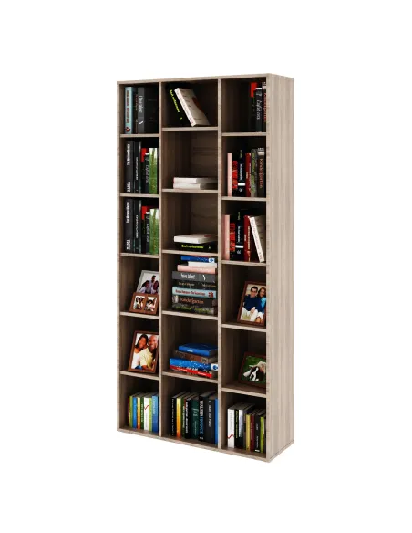 Dulap DUNAJ, living, 90x190.8x32 cm, PAL melaminat | MobilaOK