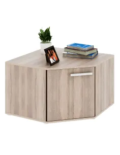 Dulap DUNAJ, DTD, pentru hol/dormitor/birou, 79x50.8x79 cm, PAL melaminat stejar sonoma | MobilaOK