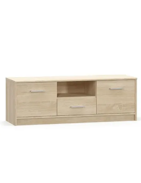 Comodă TEYO, RTV living, 123.2x38.3x42.5 cm, PAL melaminat | MobilaOK