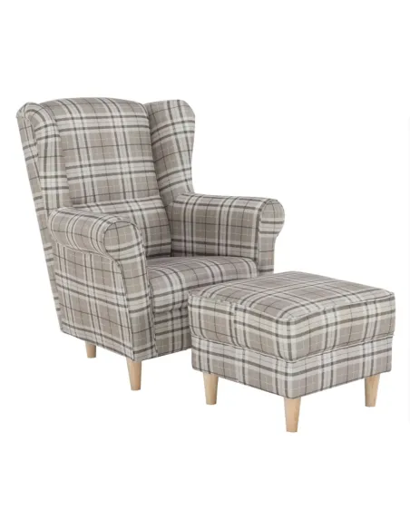 Fotoliu ASTRID pentru living, 86x105x82 cm, textil 85.000 Martindale | MobilaOK