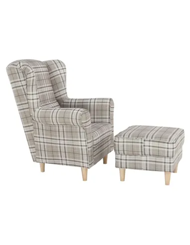 Fotoliu ASTRID pentru living, 86x105x82 cm, textil 85.000 Martindale | MobilaOK