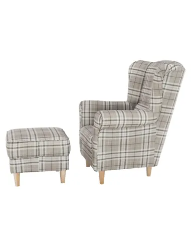 Fotoliu ASTRID pentru living, 86x105x82 cm, textil 85.000 Martindale | MobilaOK