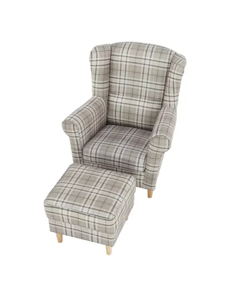 Fotoliu ASTRID pentru living, 86x105x82 cm, textil 85.000 Martindale | MobilaOK