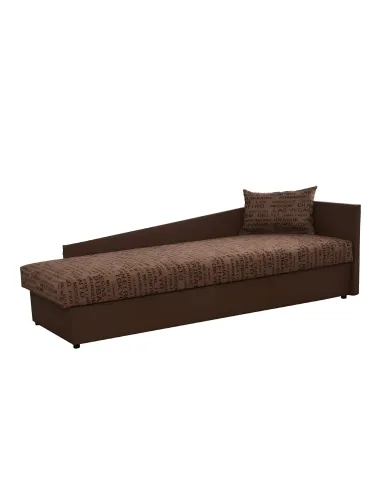 Pat | JUDIT | dormitor | 205x63x84 cm | PAL, piele eco/material imprimeu | MobilaOK