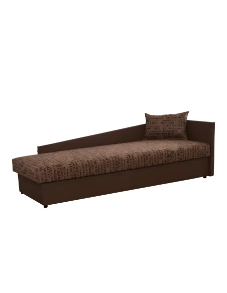 Pat | JUDIT | dormitor | 205x63x84 cm | PAL, piele eco/material imprimeu | MobilaOK