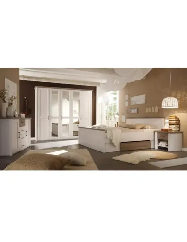 Dulap LUMERĂ pentru dormitor, 241x212x62 cm, PAL melaminat | MobilaOK