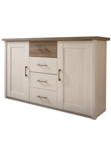Scrin LUMERA, dormitor, 150x42x90 cm, PAL melaminat | MobilaOK
