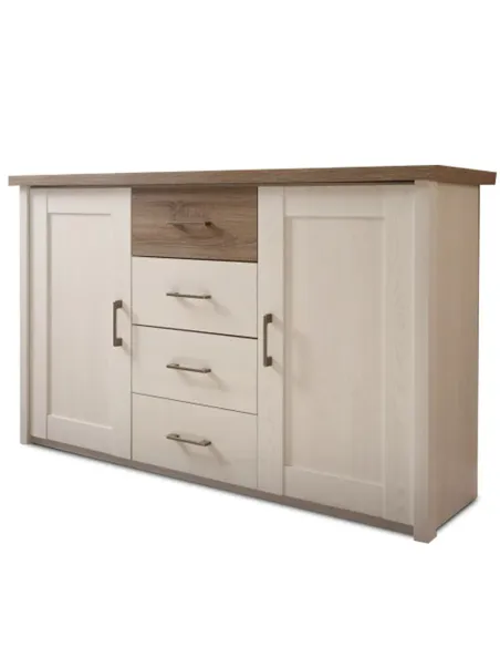 Scrin LUMERA, dormitor, 150x42x90 cm, PAL melaminat | MobilaOK