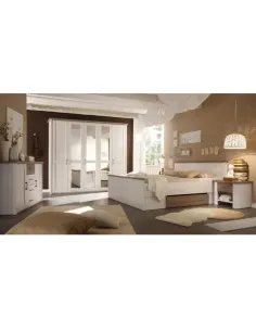 Scrin LUMERA, dormitor, 150x42x90 cm, PAL melaminat | MobilaOK 2