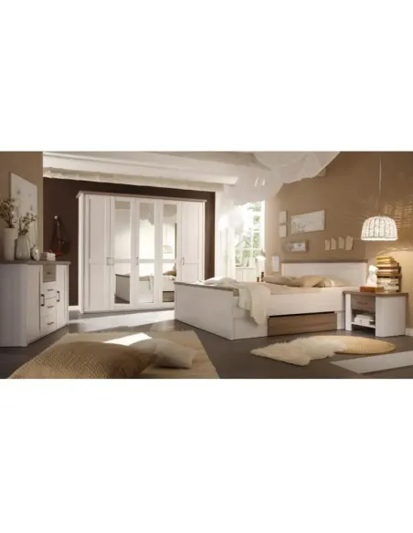 Scrin LUMERA, dormitor, 150x42x90 cm, PAL melaminat | MobilaOK
