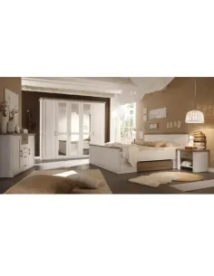 Set Dormitor LUMERA, dormitor, 186x205x91 cm, PAL melaminat | MobilaOK