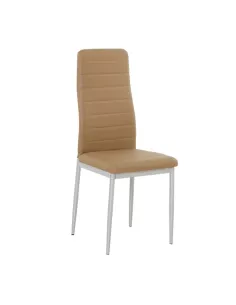Scaun, COLETA NOVA, bucătărie/dining, 41x49x96 cm, piele ecologică și metal | MobilaOK