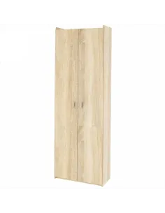 Dulap, NATALI TYP 2, dormitor/hol/birou, 64x190x31.8 cm, PAL melaminat stejar sonoma | MobilaOK