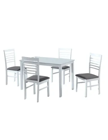 Set de bucătărie BRISBO, bucătărie, 110x70x76 cm, MDF/textil | MobilaOK