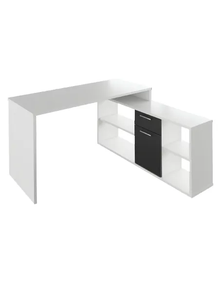 Masă PC NOE NEW, birou, 135x135x74 cm, PAL melaminat | MobilaOK