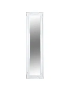 Oglindă KONDELA pentru dormitor/hol, 40x150 cm, ramă lemn | MobilaOK