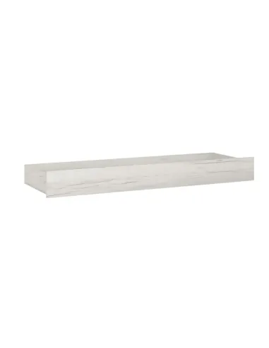 Sertar sub pat TIP 96, ANGEL, dormitor, 199.9x23x66.1 cm, PAL melaminat alb | MobilaOK