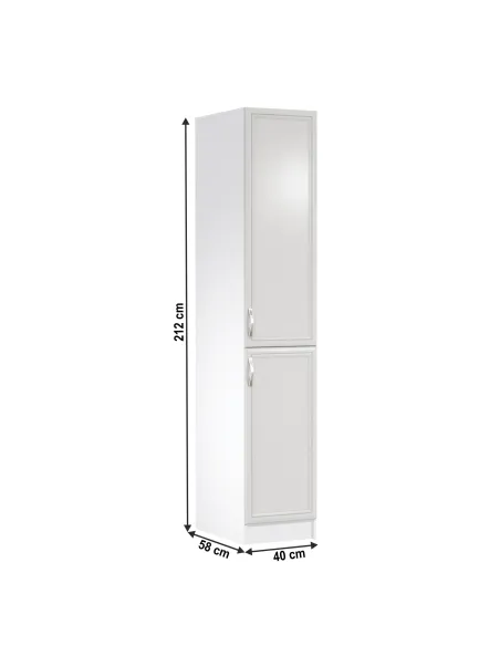 Dulap D40SP, bucătărie, 40x212x58 cm, PAL melaminat | MobilaOK