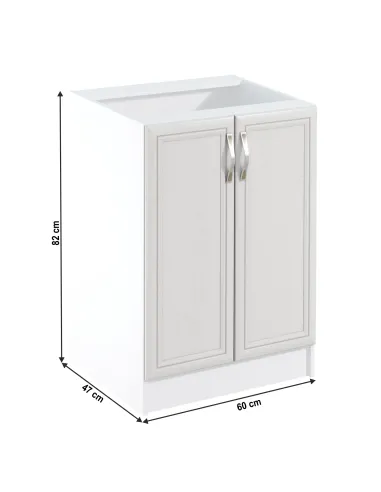 Dulap SICILIA bucătărie 60x82x47 cm PAL melaminat | MobilaOK