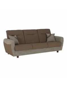 Canapea extensibilă MILO, colțar 3 locuri, 221x91x90 cm, material textil | MobilaOK