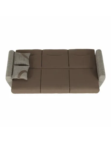 Canapea extensibilă MILO, colțar 3 locuri, 221x91x90 cm, material textil | MobilaOK