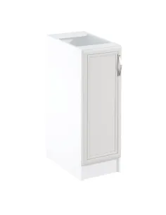 Dulap inferior D30 cu uşă, model stânga, alb/pin Andersen, SICILIA | MobilaOK
