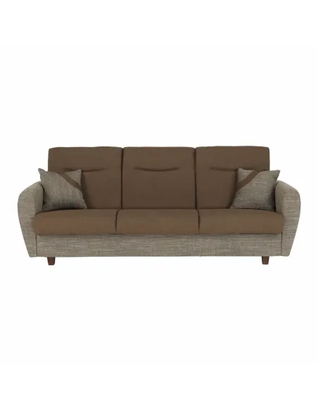 Canapea extensibilă MILO, colțar 3 locuri, 221x91x90 cm, material textil | MobilaOK