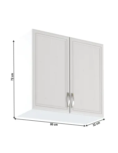 Dulap Superior SICILIA, bucătărie, 80x72x32 cm, PAL melaminat | MobilaOK
