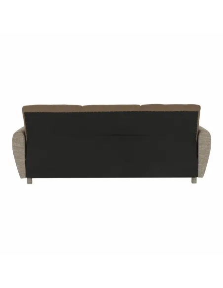 Canapea extensibilă MILO, colțar 3 locuri, 221x91x90 cm, material textil | MobilaOK