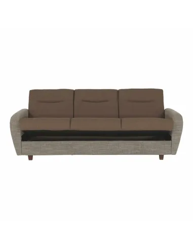 Canapea extensibilă MILO, colțar 3 locuri, 221x91x90 cm, material textil | MobilaOK