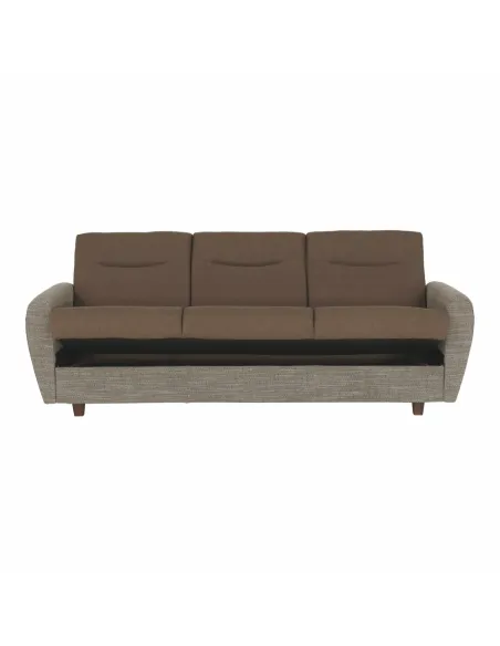 Canapea extensibilă MILO, colțar 3 locuri, 221x91x90 cm, material textil | MobilaOK