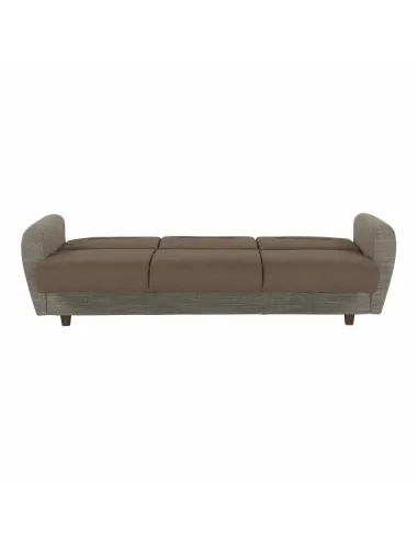 Canapea extensibilă MILO, colțar 3 locuri, 221x91x90 cm, material textil | MobilaOK