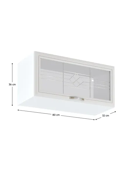 Dulap Superior SICILIA pentru bucătărie, 80x32x36 cm, PAL melaminat | MobilaOK