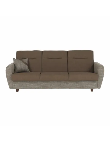 Canapea extensibilă MILO, colțar 3 locuri, 221x91x90 cm, material textil | MobilaOK