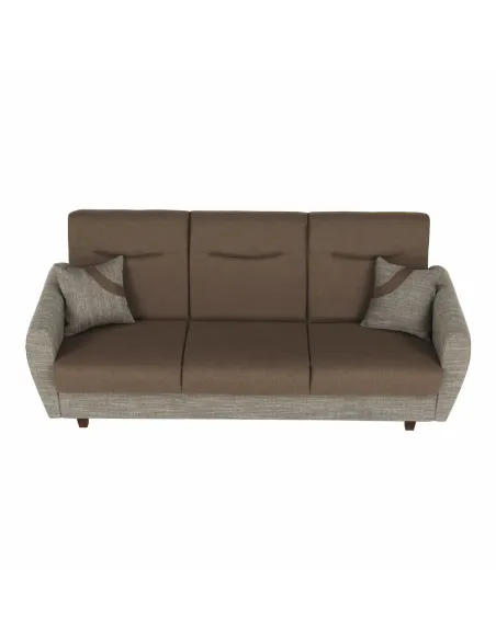 Canapea extensibilă MILO, colțar 3 locuri, 221x91x90 cm, material textil | MobilaOK
