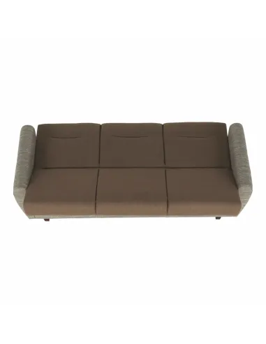 Canapea extensibilă MILO, colțar 3 locuri, 221x91x90 cm, material textil | MobilaOK