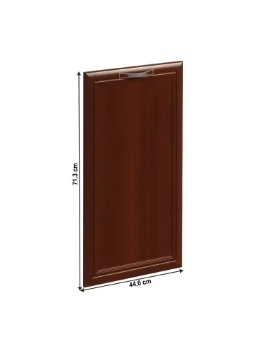 Ușă incorporată | SICILIA | bucătărie | 44,6x71,3 cm | PAL melaminat nuc Milano | MobilaOK