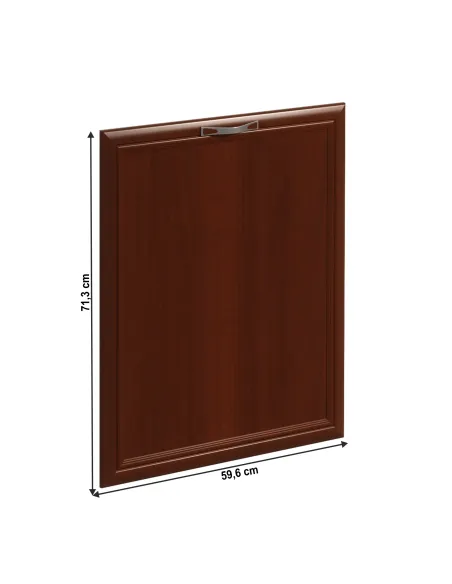 Ușă incorporată SICILIA, bucătărie, 59.6x71.3 cm, PAL melaminat nuc Milano | MobilaOK