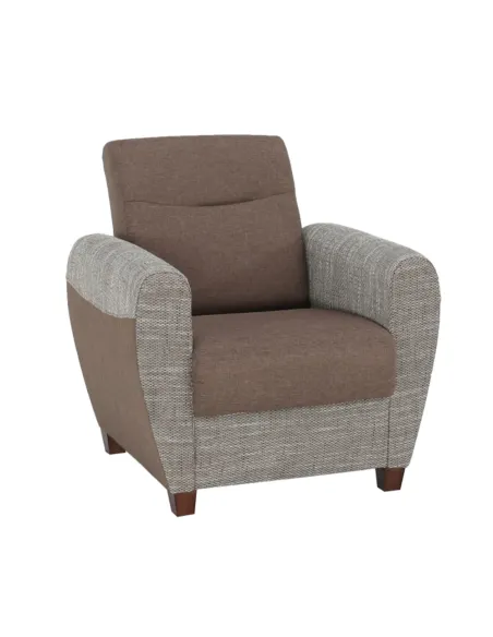 Fotoliu MILO, living/birou, 79x78x85 cm, textil, 90 kg | MobilaOK