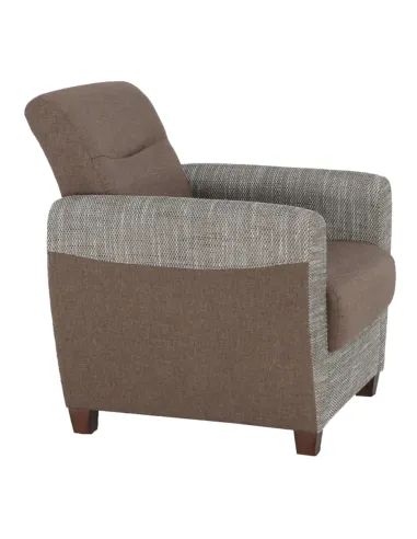 Fotoliu MILO, living/birou, 79x78x85 cm, textil, 90 kg | MobilaOK