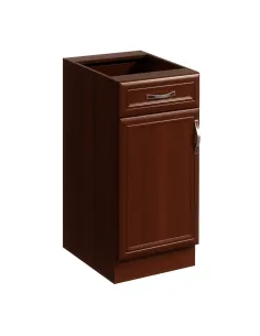 Dulap bucătărie SICILIA D40S1, 40x82x47 cm, PAL melaminat nuc Milano | MobilaOK