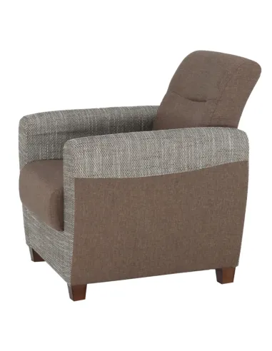 Fotoliu MILO, living/birou, 79x78x85 cm, textil, 90 kg | MobilaOK