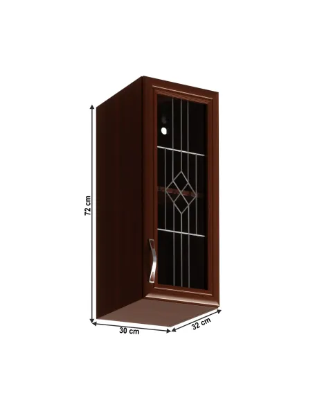 Dulap Superior SICILIA G30S Bucătărie 30x72x32 cm PAL Melaminat | MobilaOK
