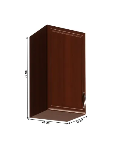 Dulap superior G40, model stânga, nuc Milano, SICILIA | MobilaOK